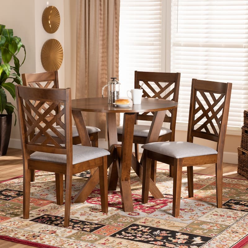 Elise Modern and Contemporary 5-Piece Dining Set