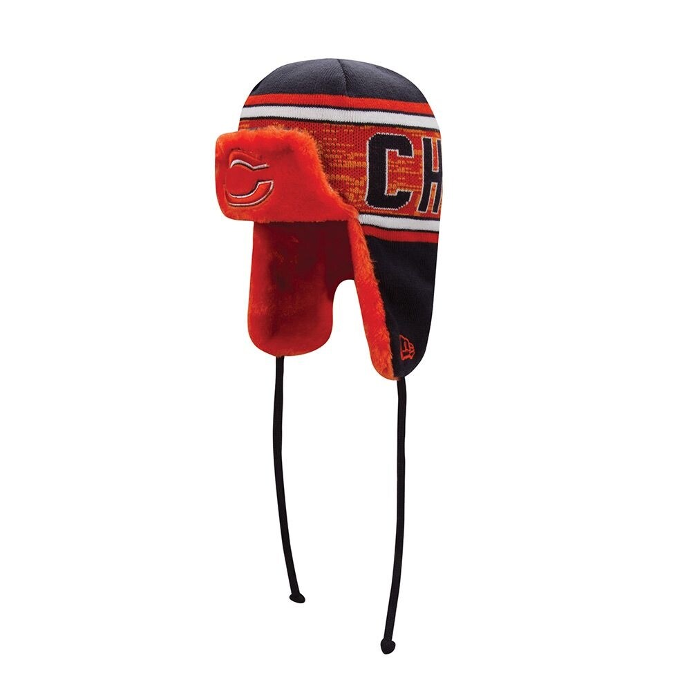 chicago bears trapper hat