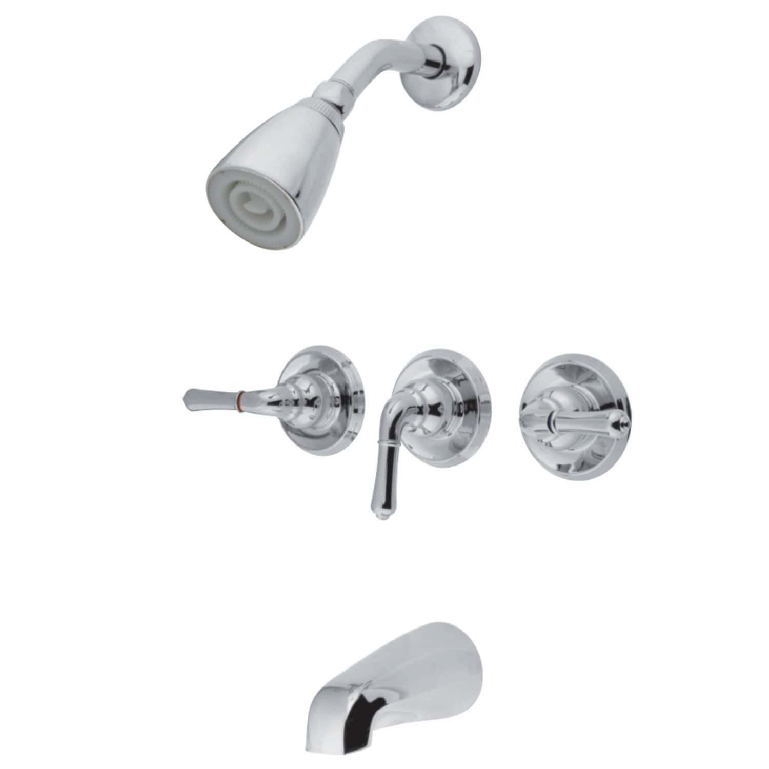 Magellan Three-Handle Tub and Shower Faucet