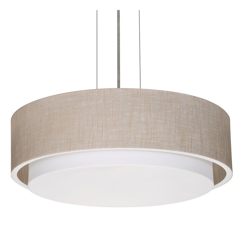 AFX SAP2332LAJUD-JT Sanibel 24" Wide Suspension Pendant - Satin Nickel