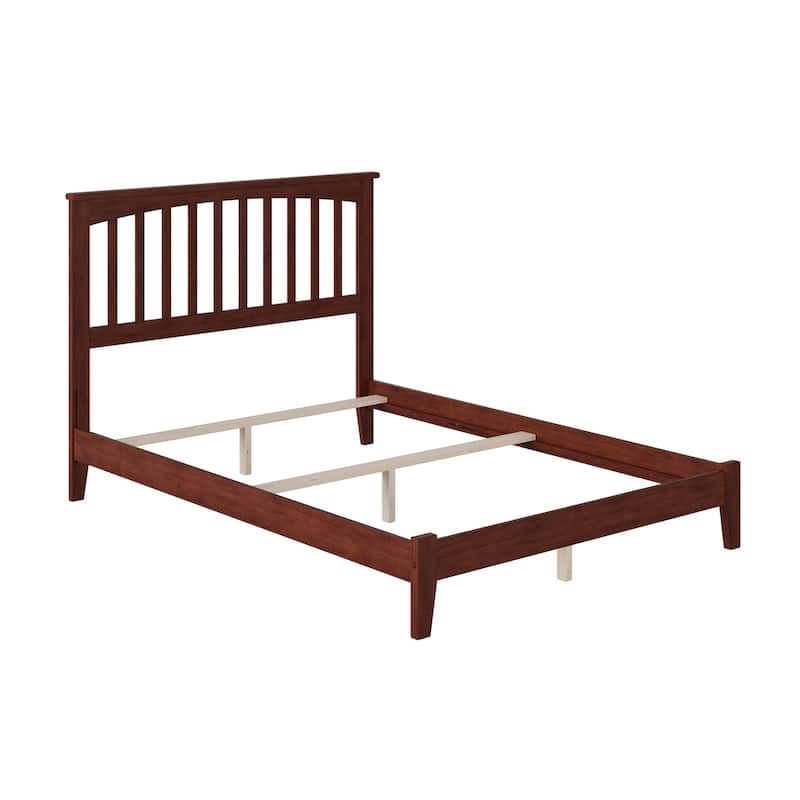 Mission Full Foundation Bed Frame in Walnut