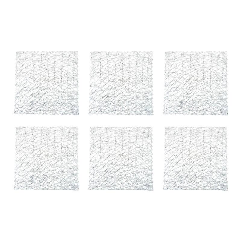 Design Imports Woven Paper Kitchen Placemat Set (Set of 6)
