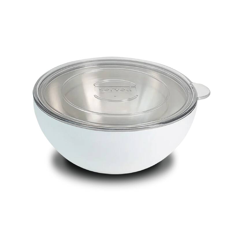 Vacuum-Insulated Large Serving Bowl (3Q) - White Icing