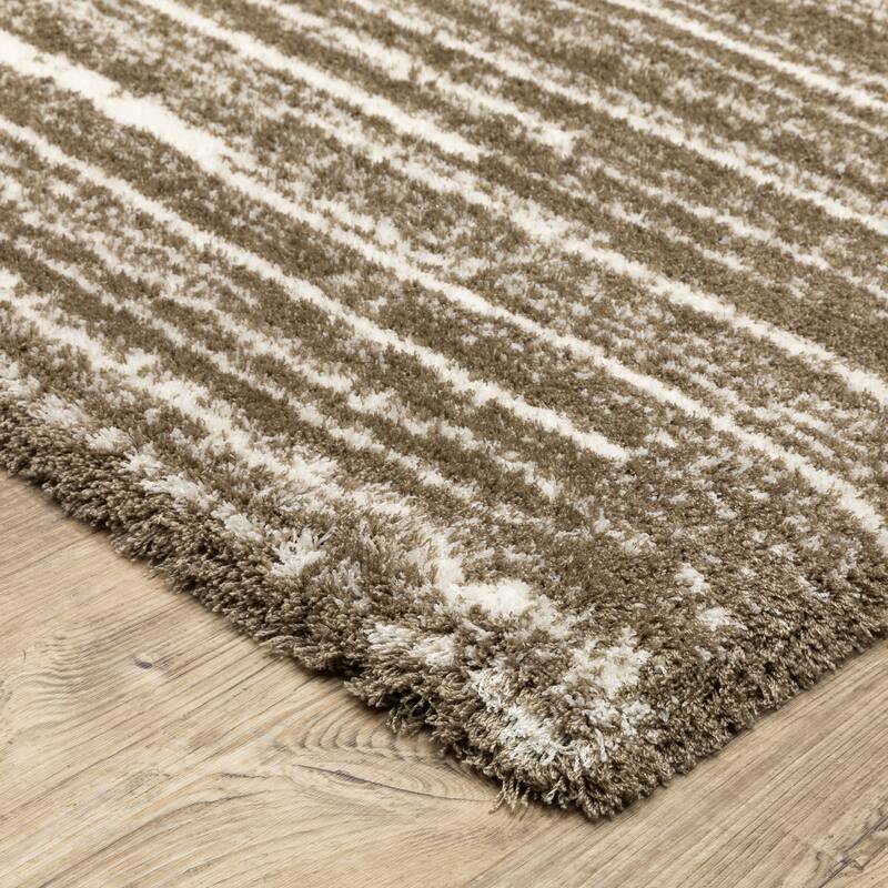 Style Haven Genoa Distressed Stripe Area Rug