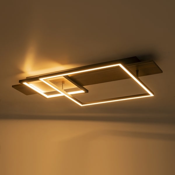 Wood framed fluorescent light fixtures on sale