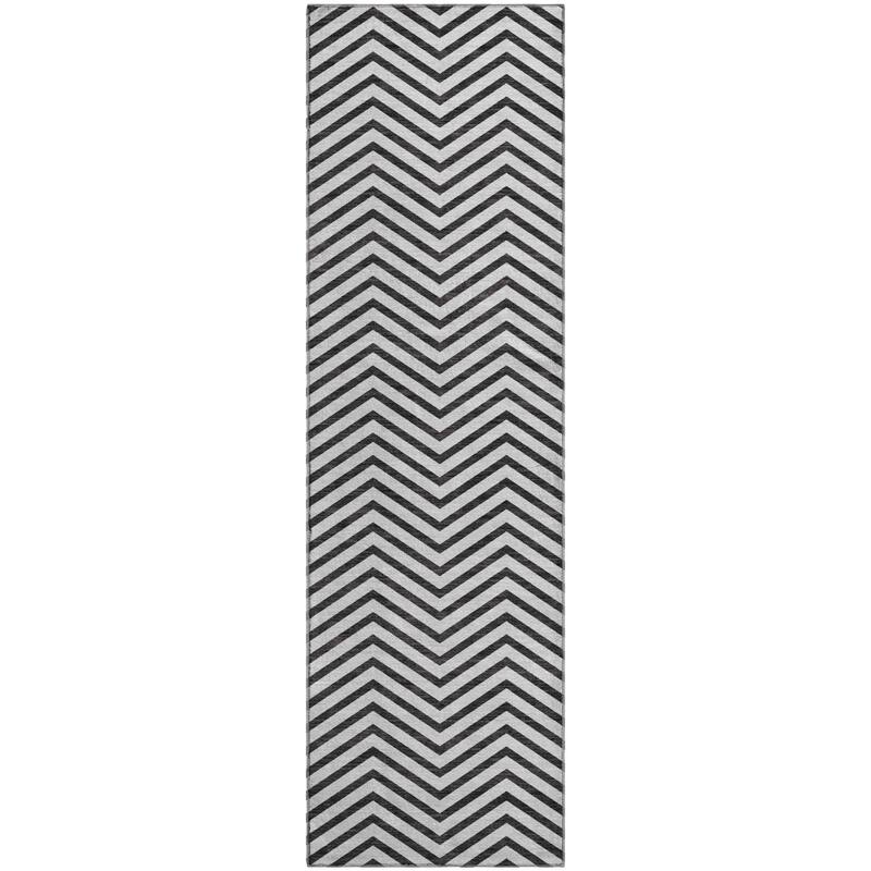 Premium Washable Super Soft Modern Chevron Mayfield Rug