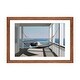 preview thumbnail 4 of 18, iCanvas "Hammock & Pillows" by Zhen-Huan Lu Walnut - 16x24x1