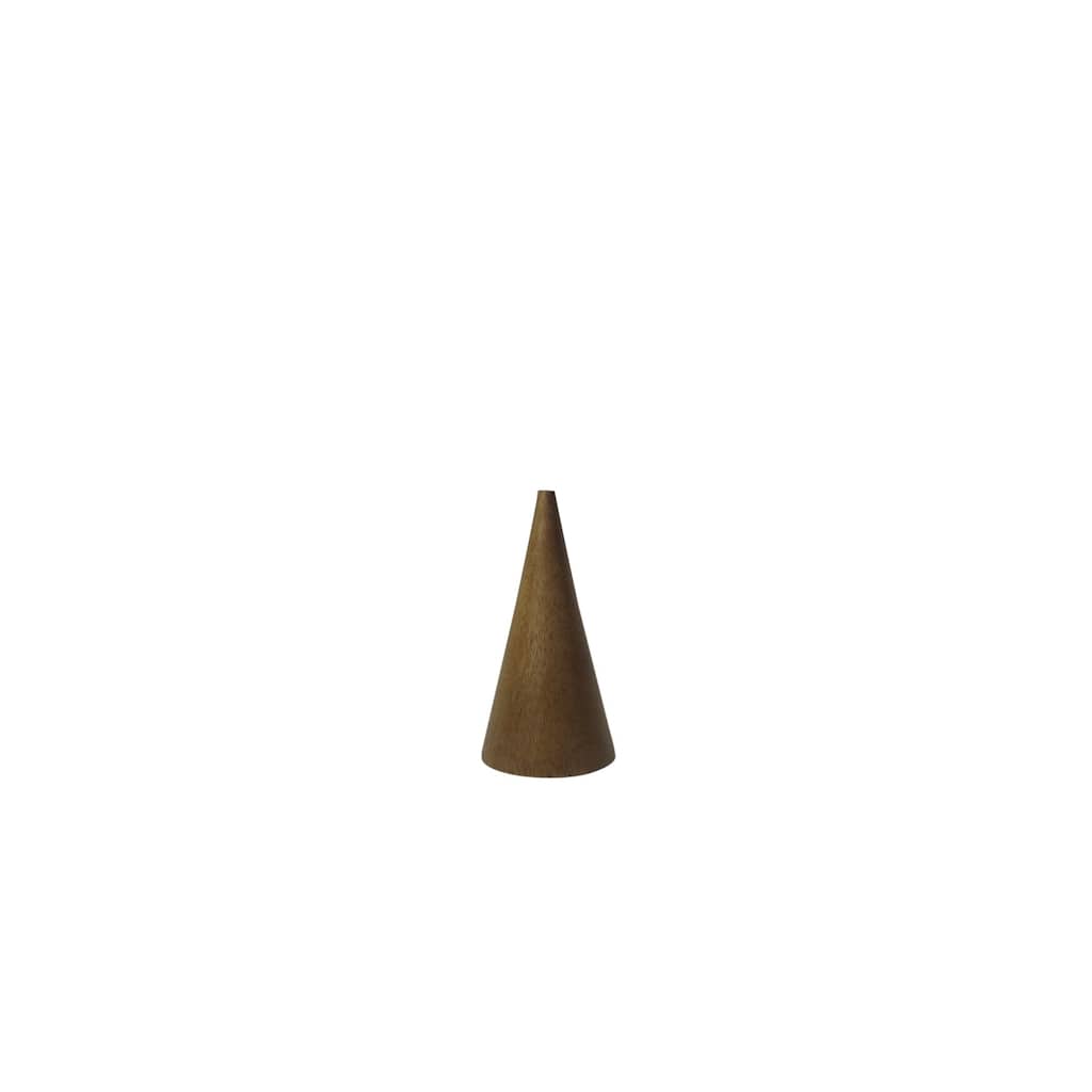 Medium Wooden Christmas Tree - 5.5" - Brown