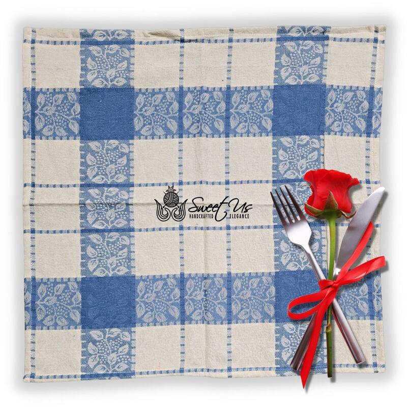 Luxurious Floral Jacquard Cotton Tablecloth Collection