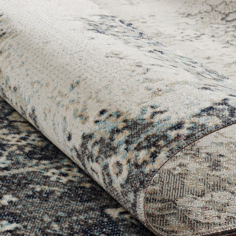 Modern Abstract Indoor/Outdoor Area Rug
