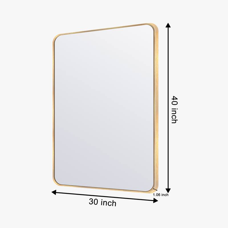 2 Pack Rectangle Vanity Mirror Wall Mirror