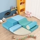 preview thumbnail 25 of 44, 6-Piece Kids Climb and Crawl Foam Play Set,Educational Activity Toys