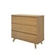 preview thumbnail 2 of 40, Plank and Beam Scandinavian 3-Drawer Dresser