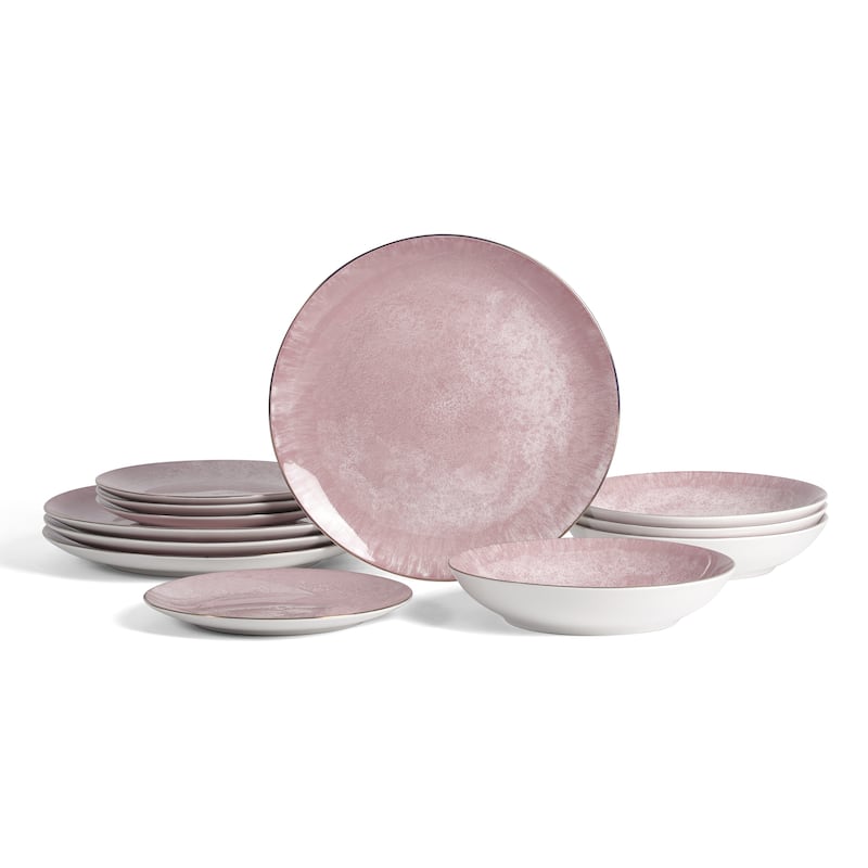 Christian Siriano Onyx Porcelain Dinnerware Set