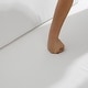 preview thumbnail 34 of 102, Beach-Style Outdoor Teak Club Chair Set Loveseate with Plush All-Weather Cushions