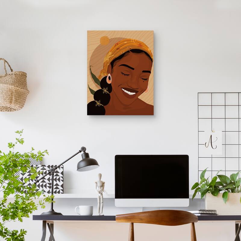 Glow Different_ by Princella Canvas Art Print