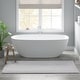 preview thumbnail 13 of 68, Madison Park Signature Splendor 100-percent Cotton Tufted 3000 GSM Reversible Bath Rug 17x24" - Grey