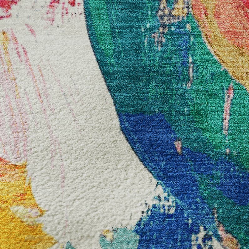 Premium Washable Super Soft Abstract Contemporary Mayfield Rug