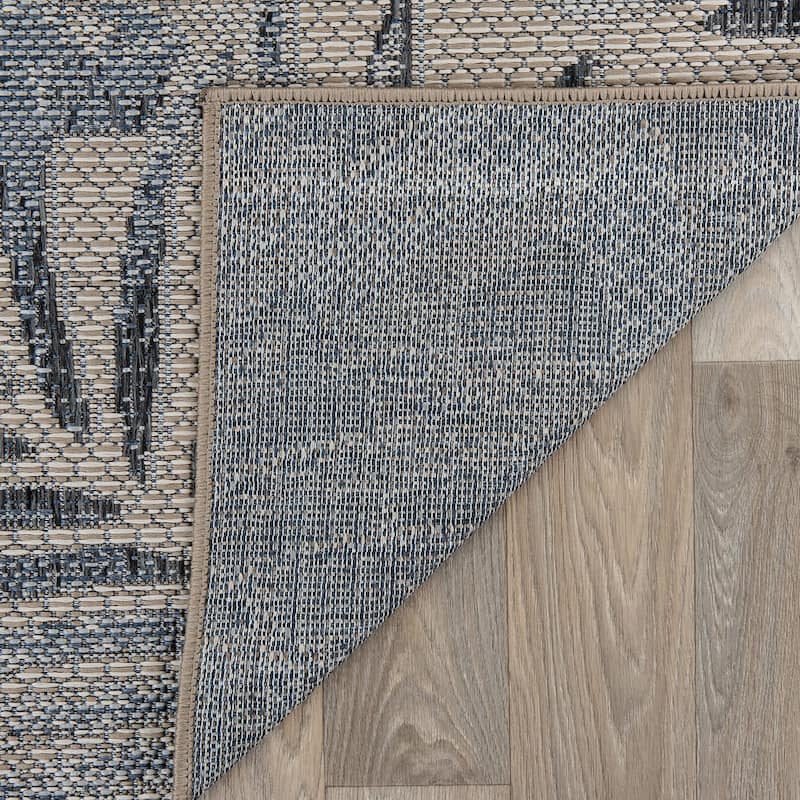 Tropical Floral Indoor/Outdoor Area Rug