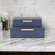 Option Navy Blue Shagreen