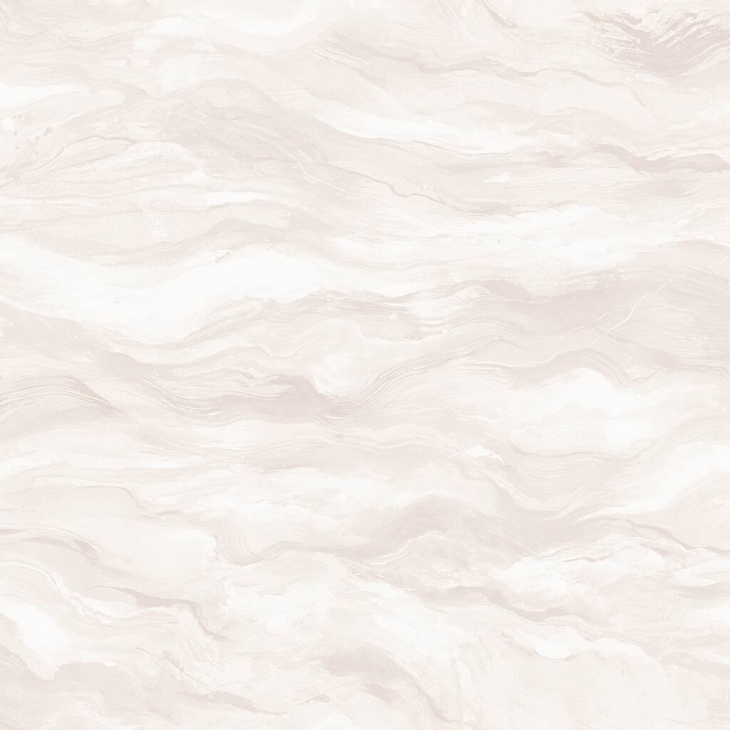 Chesapeake Cirrus Blush Wave Wallpaper
