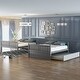 preview thumbnail 2 of 11, Full Over Full Bunk Bed with Twin Trundle, Convertible for Guests or Kids
