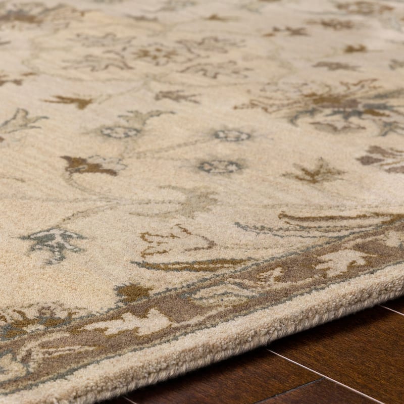 Hand-tufted Karla Traditional Wool Area Rug