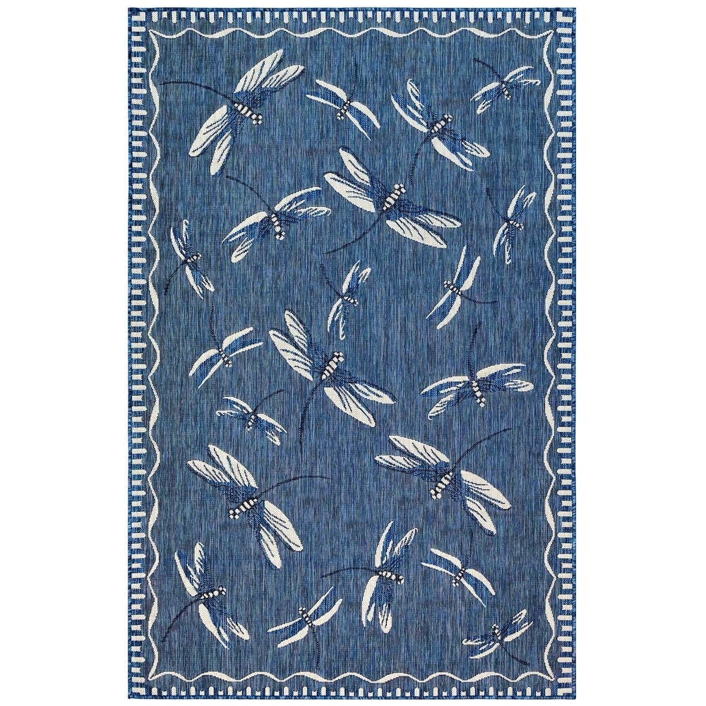 Liora Manne Carmel Dragonfly Indoor/Outdoor Rug