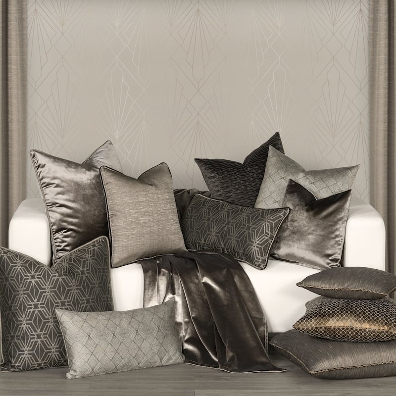 The Great Gatsby Jay Gatsby Art Deco Throw Pillow