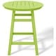 preview thumbnail 52 of 111, Polytrends Laguna Hdpe All Weather Outdoor Patio 35" Round Counter Table
