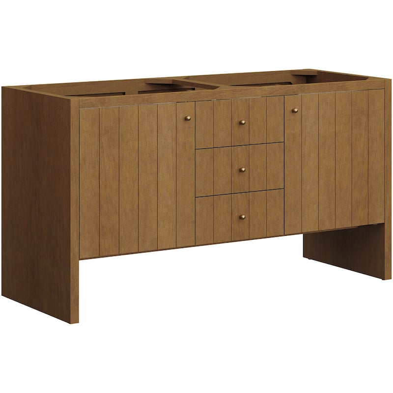 James Martin Vanities 435-V60D-3WZ Hudson 60" Free Standing Double