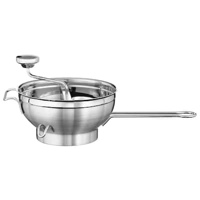 Passetout/Food Mill with Supplementary Handle, Incl. Sieve Discs