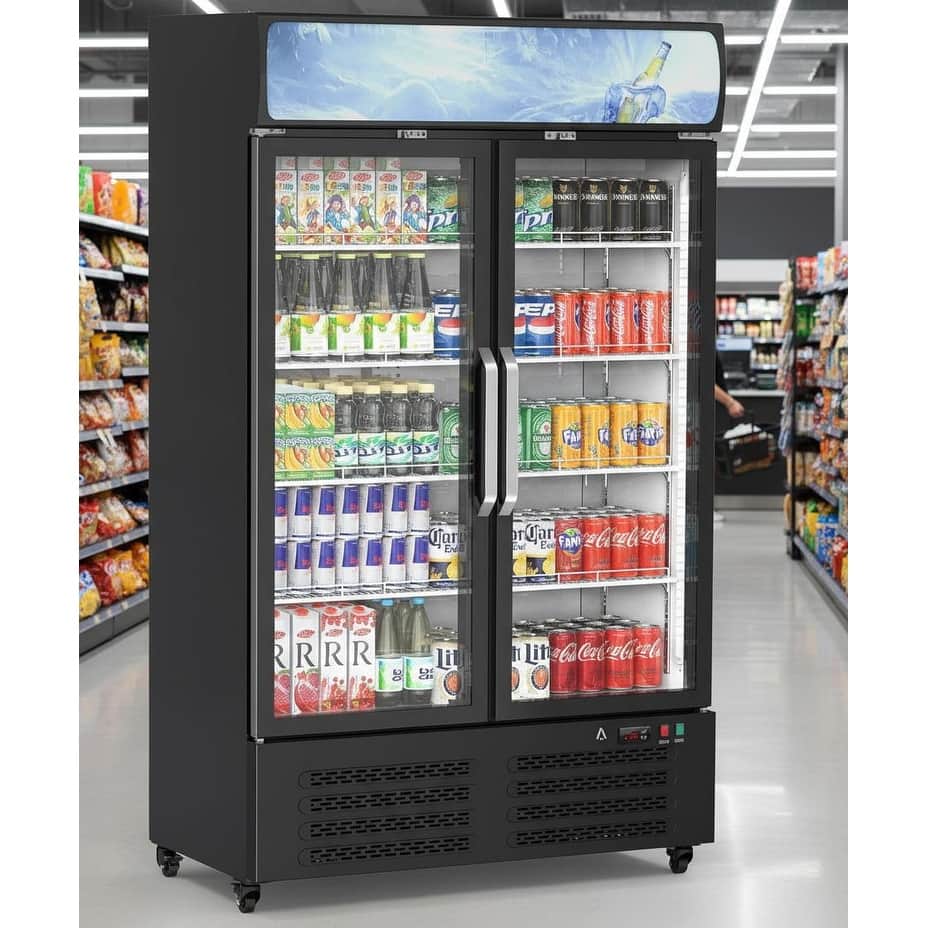Commercial Display Refrigerator, 25.3 Cu.Ft.