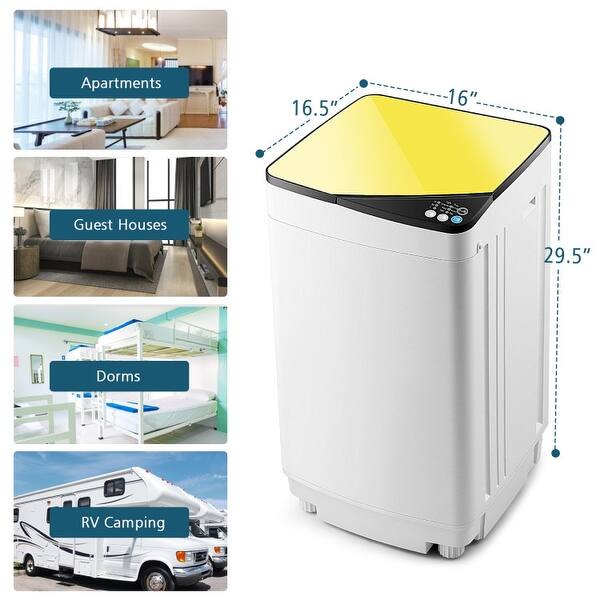 Fullautomatic Washing Machine 10 lbs Washer / Spinner Germicidal