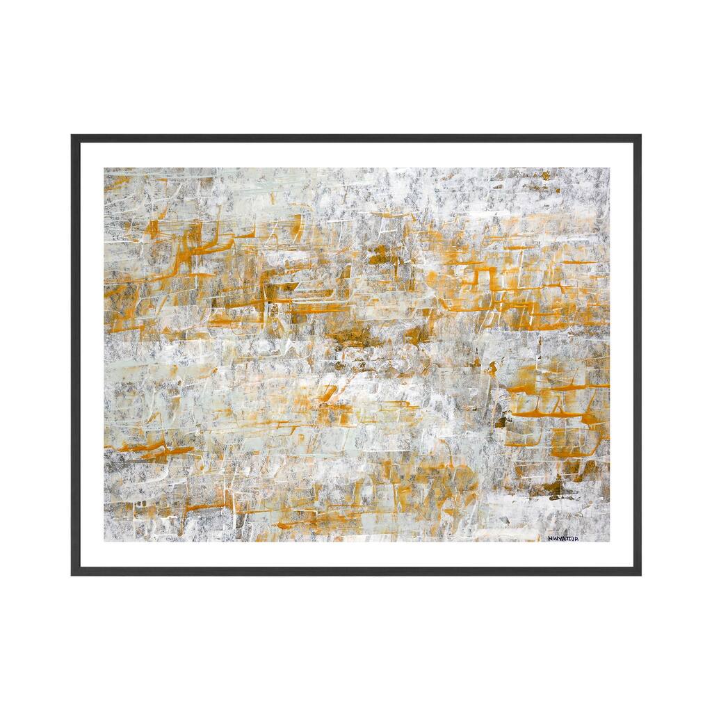 Footprints I Framed Print Wall Art by Norman Wyatt Jr.