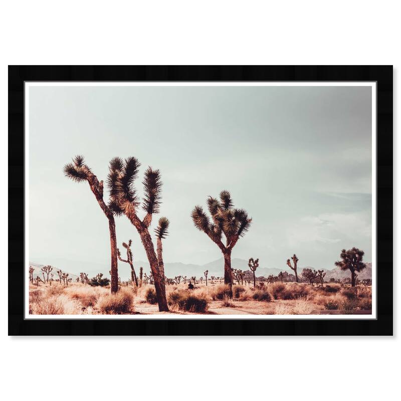 Wynwood Studio Prints Nature and Landscape Some Earth Tones II Brown and Light Blue Rustic Wall Art Canvas Print