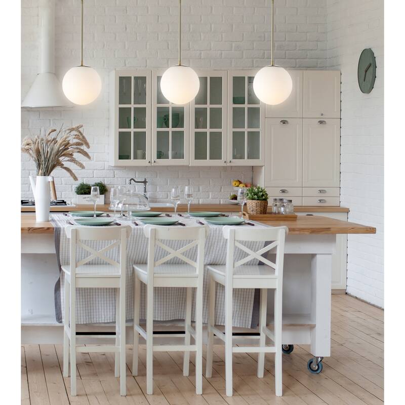 7.75" Globe LED Pendant by JONATHAN Y
