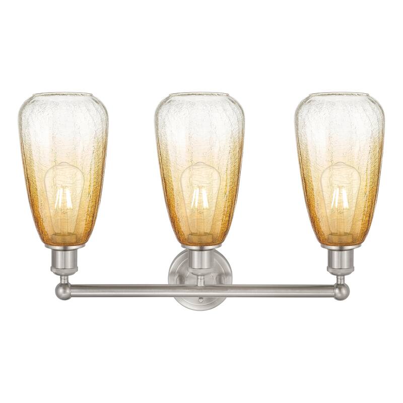 Innovations Lighting Endless Possibilities Edison - Brookhaven Almond - 3 Light 24" Bath Vanity Light