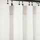 preview thumbnail 14 of 18, Lush Decor Belgian Flax Prewashed Linen Rich Cotton Blend Window Curtain Panel Single