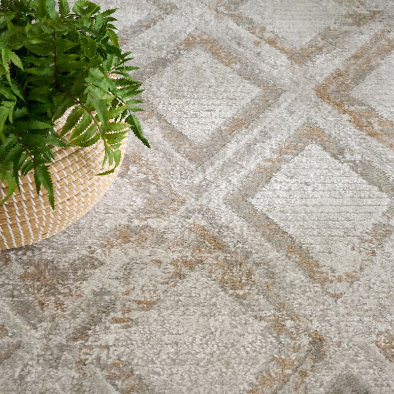 Nourison Dekor Indoor only Diamond Area Rug