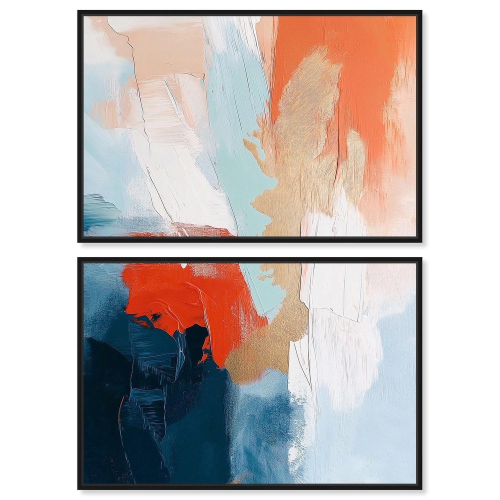 Bold and Bright II Canvas Set of 2 by Art Remedy