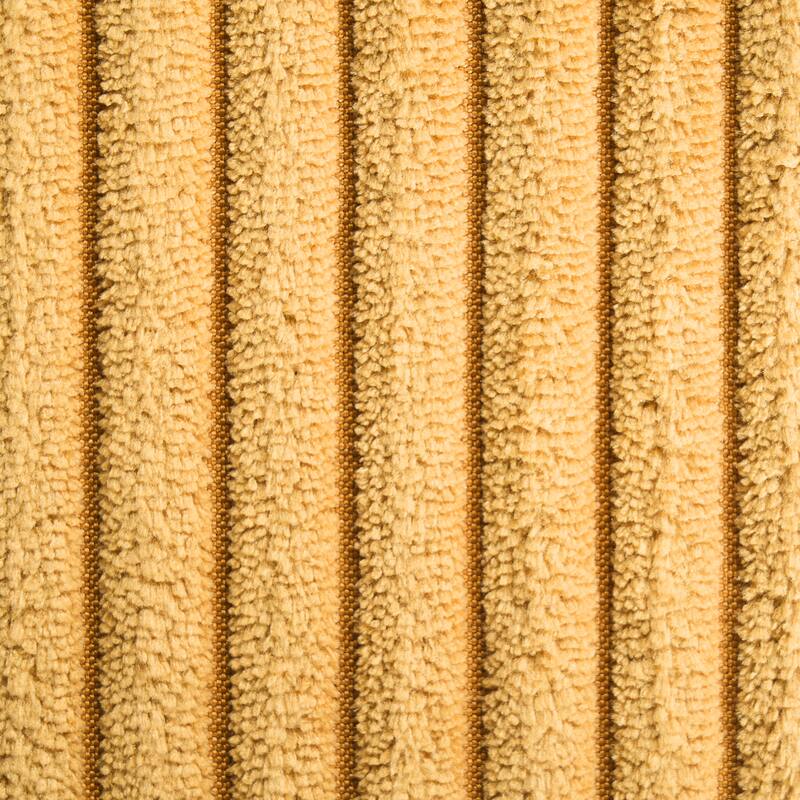 Christopher Knight Home - Modern Upholstered Corduroy Square Ottoman for Living Room with Plush Foam Cushion