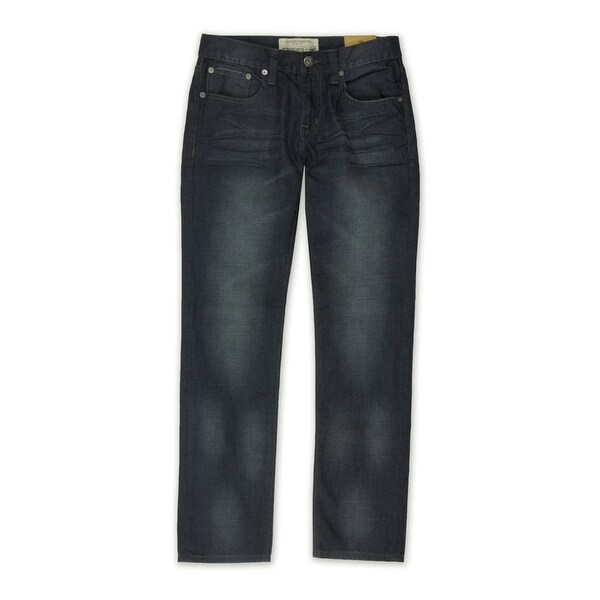 Ecko Unltd. Mens Cloak Wash- Denim Slim Fit Jeans, blue, 28W x 31L. Opens flyout.