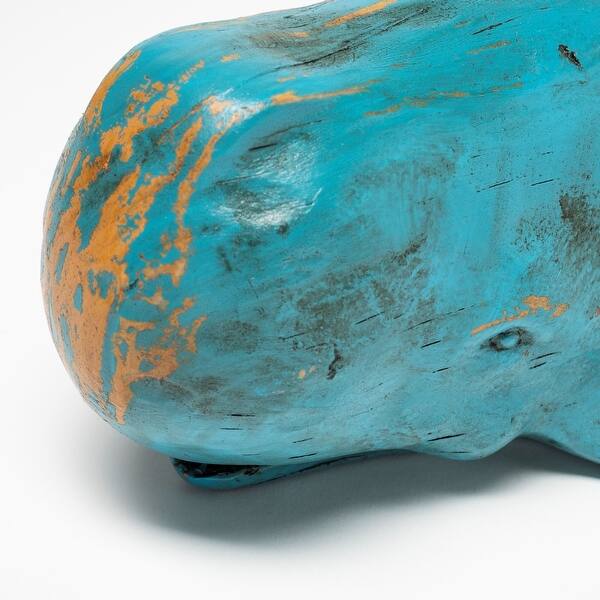 Rustic Aqua Blue Whale Shaped Bookends Rustic Aqua Blue Whale Shaped Bookends