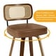 preview thumbnail 83 of 199, 26"/29" Swivel Bar Stools/ Counter Stools with Bentwood Legs
