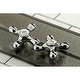 preview thumbnail 20 of 30, Kingston Brass Heritage 8-Inch Widespread Kitchen Faucet with Brass Sprayer