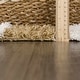 preview thumbnail 11 of 12, Hauteloom Atira Living Room, Bedroom Area Rug - Contemporary - Plush Pile - Light Gray,Cream - 7'10" x 10'3"