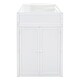 preview thumbnail 14 of 33, Multi-Functional Design Twin Size Loft Bed with Built-In Desk, Wardrobes, Left-Side Storage, 4 Drawers and 4 Shelves, White
