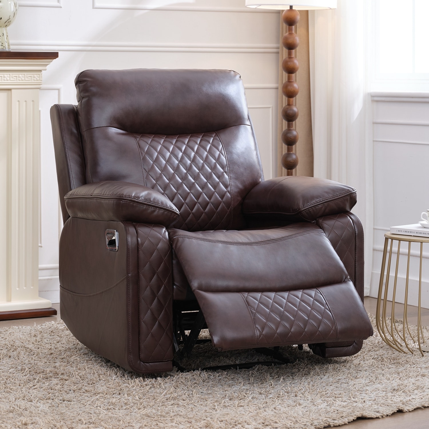 Leather Recliner Recliner Cover Pattern Waterproof Recliner Chair