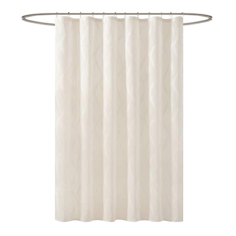 Madison Park Candice Sheer Shower Curtain